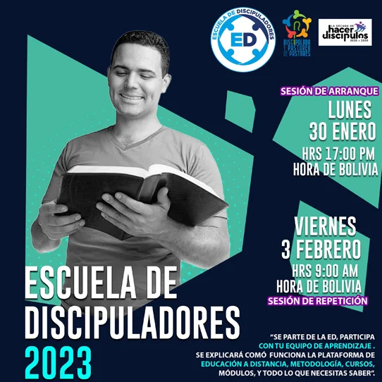 Visión de la Escuela de Discipuladores 2023