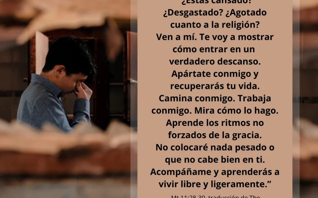 ¿Hay esperanza para los abrumados?
