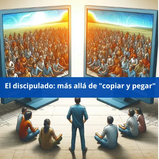 El discipulado: más allá de “copiar y pegar”