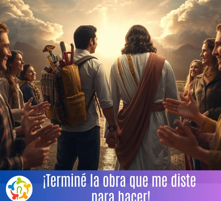 ¡Terminé la obra que me diste para hacer!