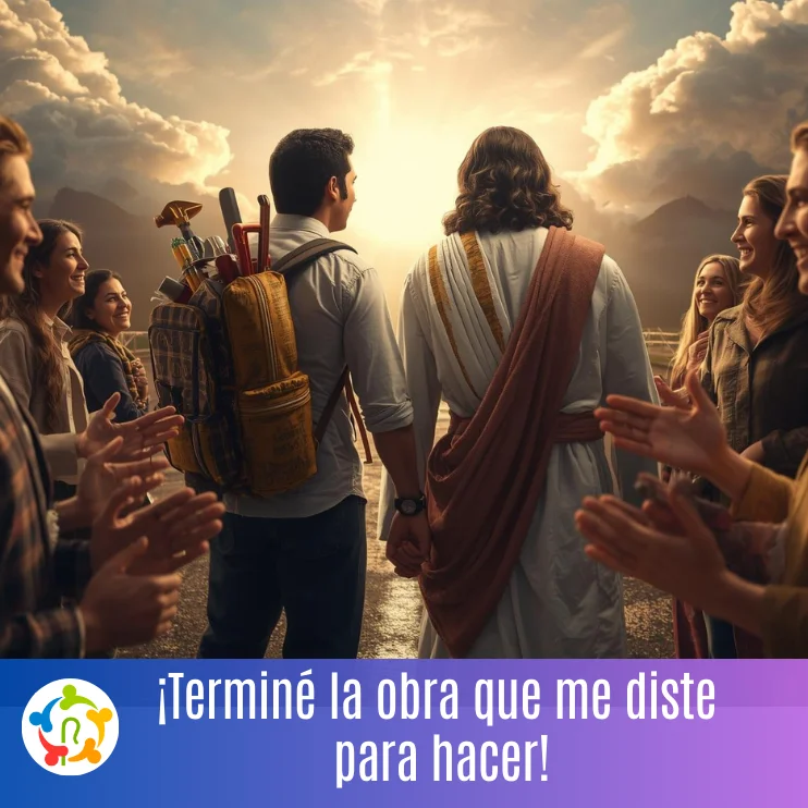 ¡Terminé la obra que me diste para hacer!